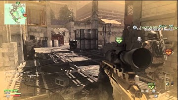Playing the Objective while Sniping (Mw3 gameplay/commentary)