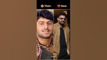 😍🤩 #Tollywood Stars Then & Now Comparison! #prabhas #maheshbabu #alluarjun #ramcharan #viral #shorts