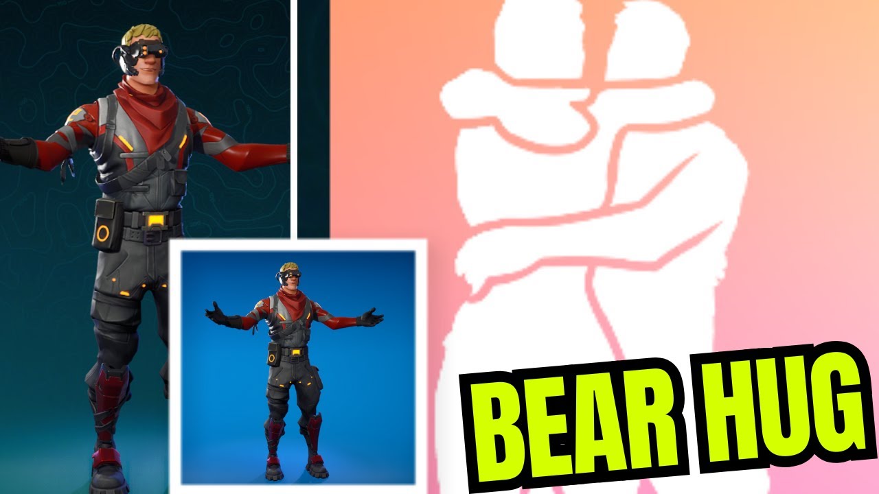 Bear Hug Fortnite Emote Dance Showcase fortnite YouTube