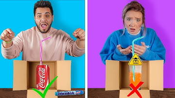 DON’T CHOOSE THE WRONG MYSTERY DRINK CHALLENGE + COKE AND MENTOS EXPLOSION