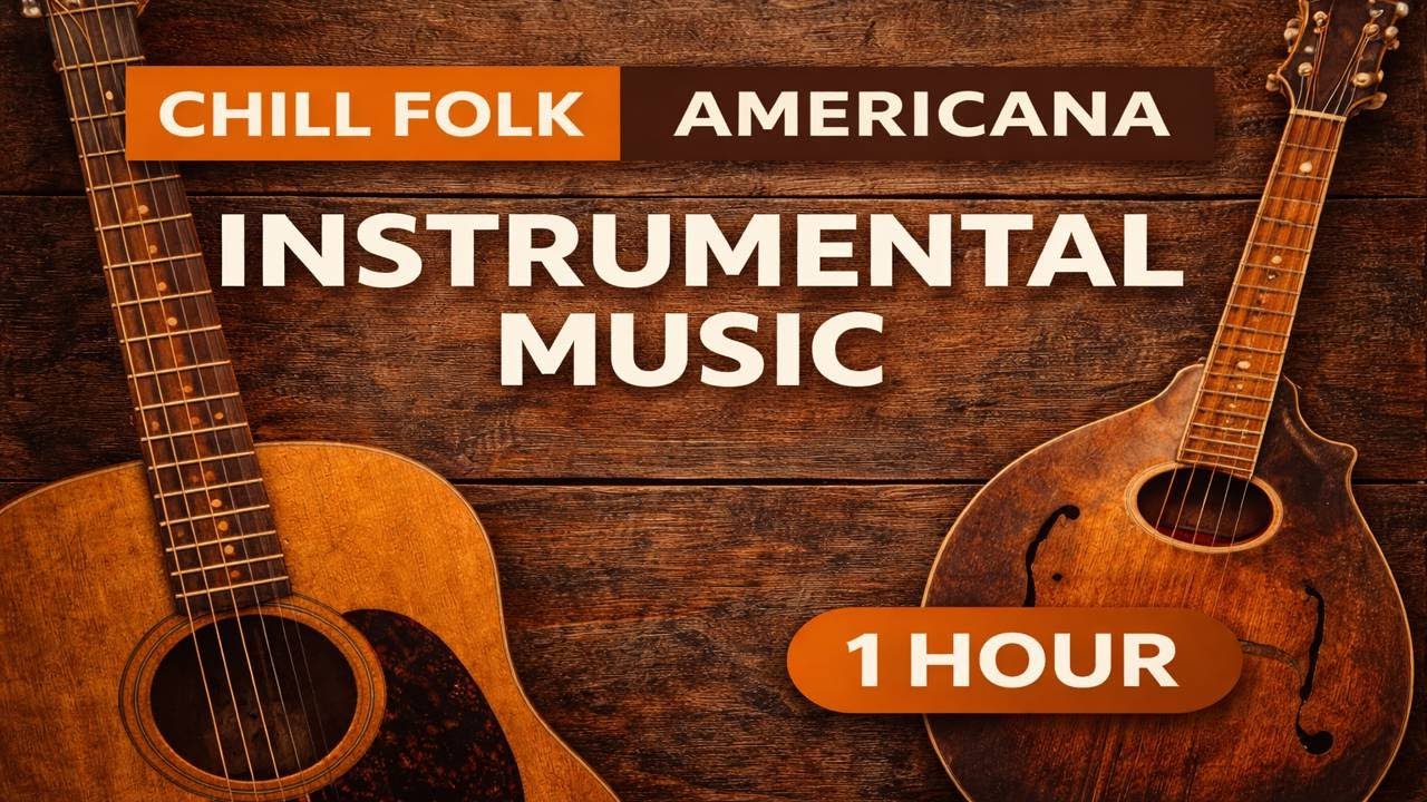 Peaceful Folk Instrumental Music for Morning Coffee & Calm Start | Acoustic | 1 Hour