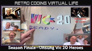 Retro coding virtual life on the Commodore Vic 20 BIG Finale