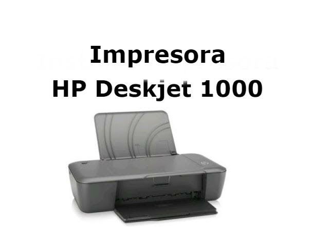 Impresora HP Deskjet 1000 - YouTube