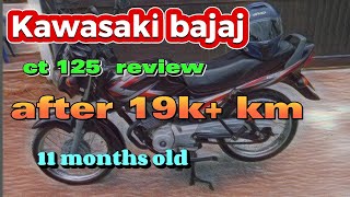 Kawasaki bajaj ct125 review after 11months used