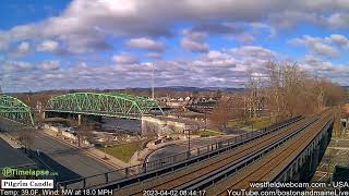 Westfield, MA timelapse this morning - April 2, 2023 by Boston and Maine Live 2,302 views 1 year ago 40 seconds