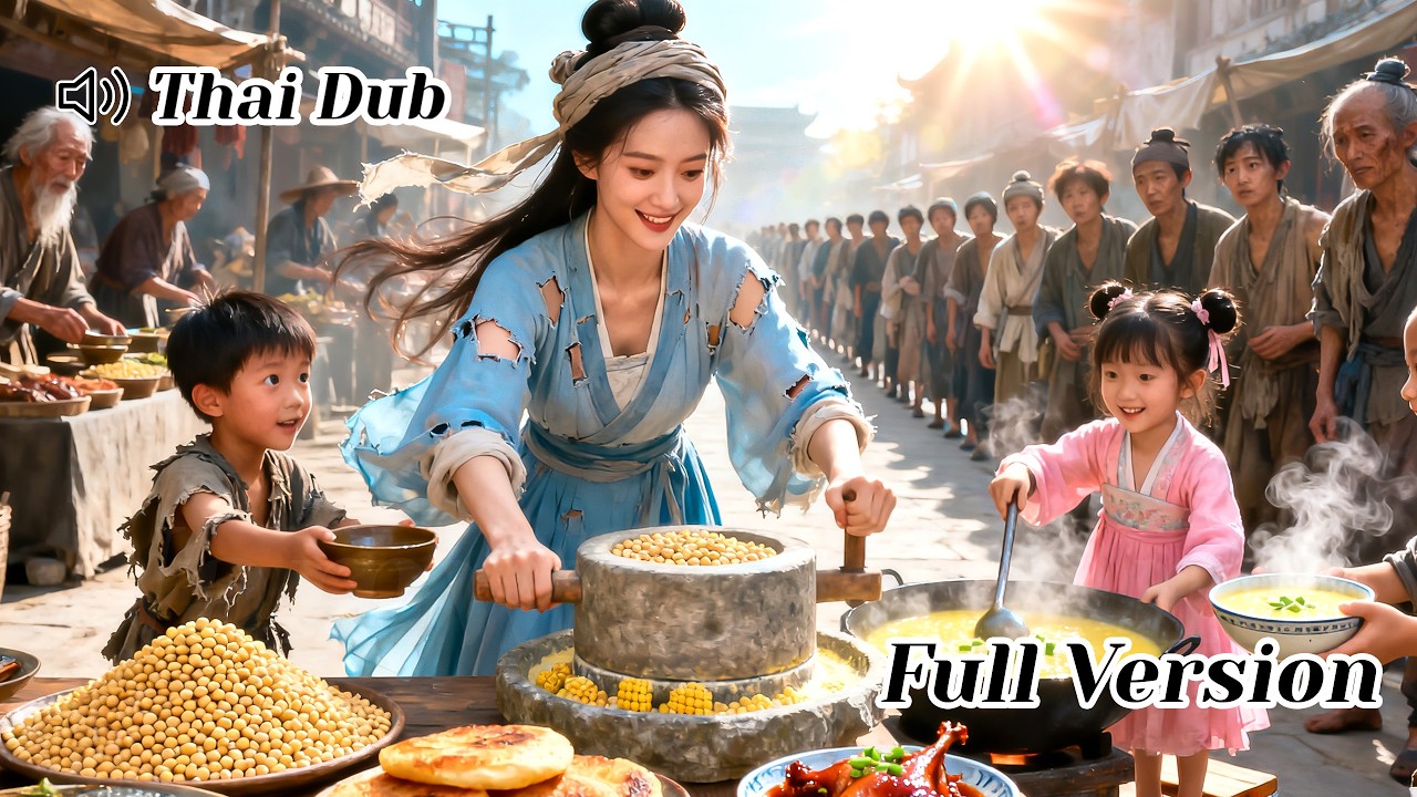 ทะลุมิติมาเป็นแม่ลูกสามพลังพิเศษ! จากยากจนสู่ร่ำรวย พลิกชีวิตทั้งบ้านในพริบตา!#drama #cdrama