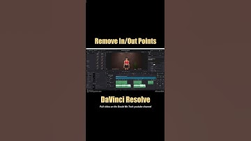 Remove In & Out Points in DaVinci Resolve [ Cancel Loop Section ] Tutorial