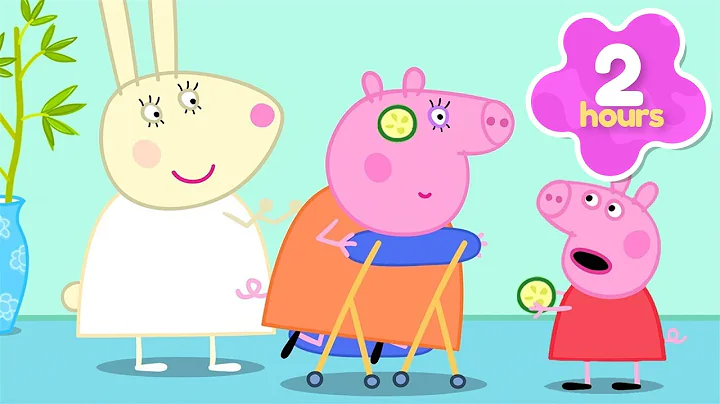 Mummy Pig's PERFECT Pamper Day 🥒🫧 | Peppa Pig Full Episodes | 2 Hours of Kids Cartoons