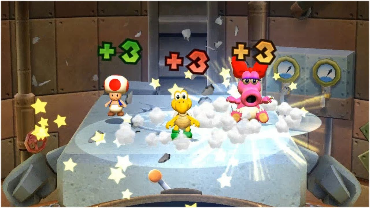 Mario Party 9 Bob omb Factory - Yoshi vs Koopa Troopa vs Toad vs Birdo Gameplay | MARIOGAMINGHUB