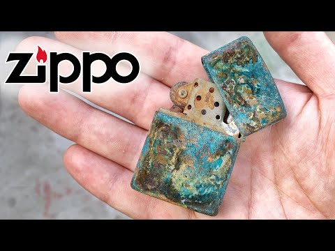 видео: Zippo Lighter Restoration & Making a Wooden Case for it 🔥