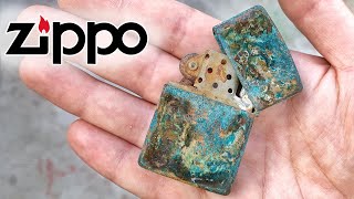 : Zippo Lighter Restoration & Making a Wooden Case for it 