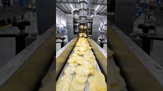 Crispy Potato Chips Factory Making #food #foodies #satisfying #viral #shorts