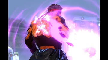 ULTIMATE MARVEL VS  CAPCOM 3 EVIL RYU SOLO COMBO 1.6 MIL