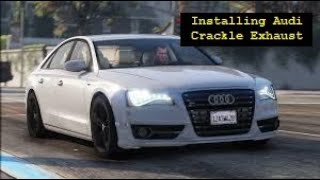 GTA V | LSPDFR | Tutorial | How to Install Audi S8 and Audi Exhaust \