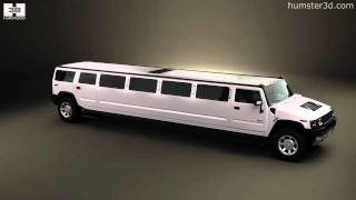 Hummer H2 Limousine 2011 3D model by 3DModels.org screenshot 4