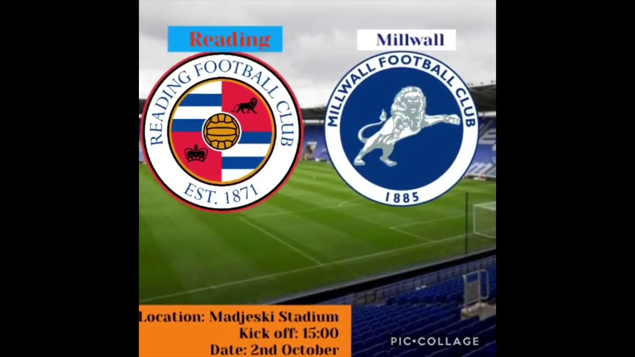 Reading vs Millwall away YouTube