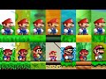 New Super Mario All-Stars - All First Levels. ᴴᴰ