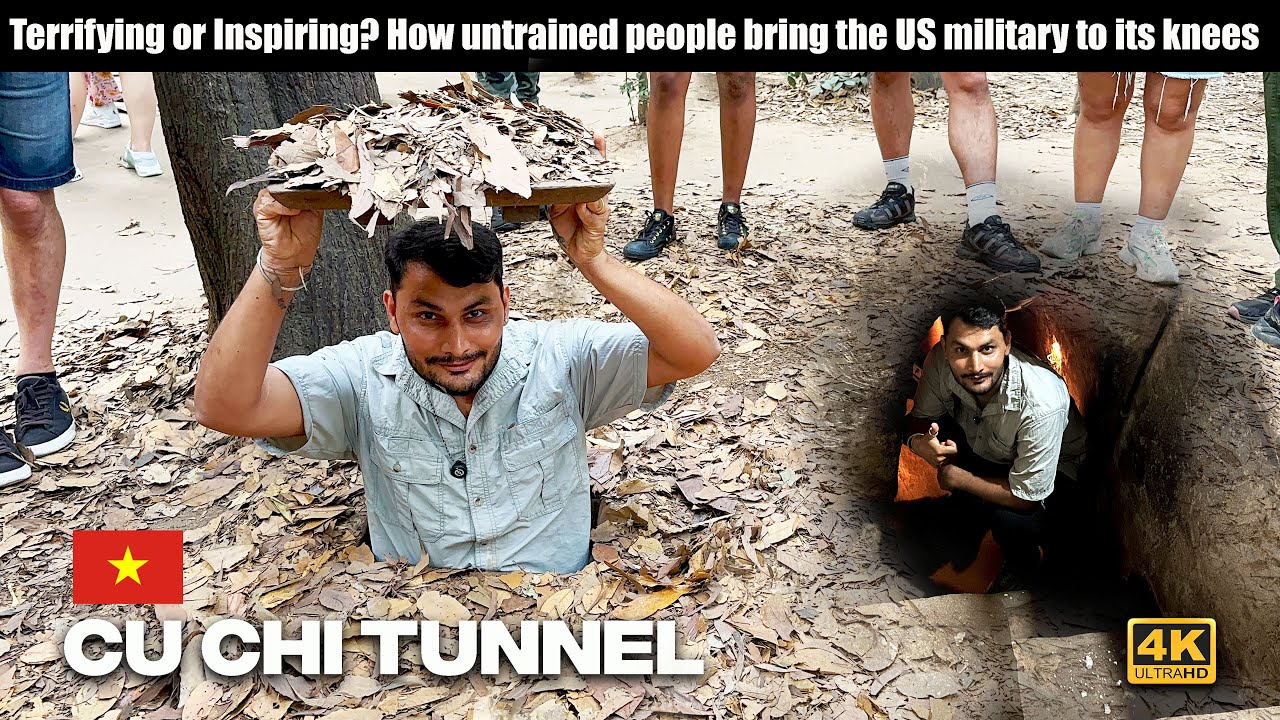 Inside the Cu Chi Tunnels – Vietnam’s Underground War Secret! | The Dark Truth Beneath Vietnam 🇻🇳