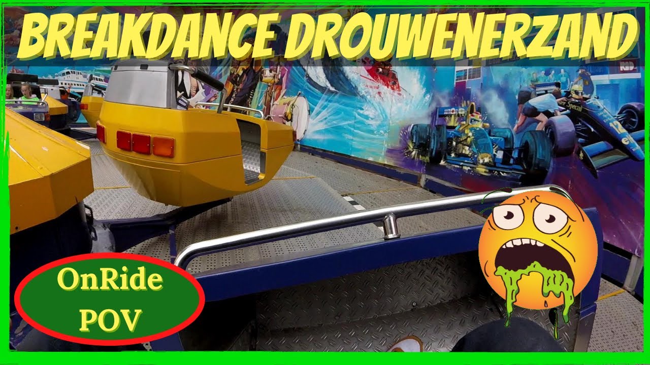 Drouwenerzand Attractiepark - Breakdance OnRide POV