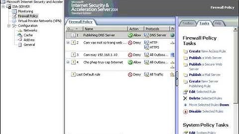 Video cho phép truy cập vào ftp server từ mạng ngoài