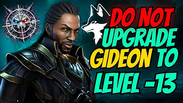 The Most Badass Hero 💀 Lord Gideon At level 13 is A Nightmare for All 🎯 || Shadow Fight 4 Arena