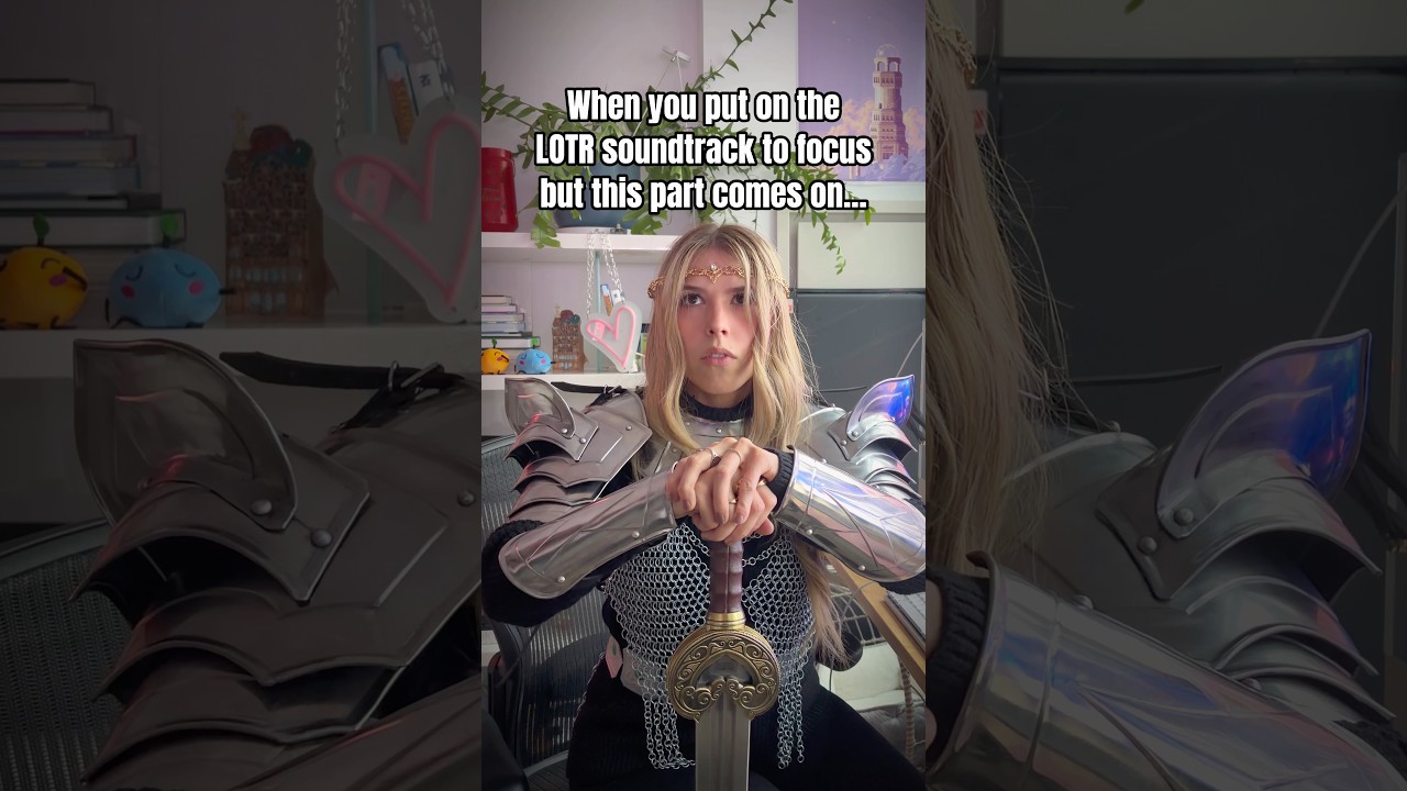 When you study to the LOTR soundtrack 😳
