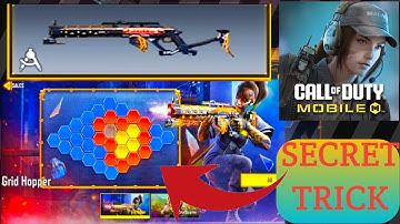 #callofduty ☠️ New Grid Hopper Sks Luminary ☠️ Legendary secret tricks! #youtubevideo #codmmobile