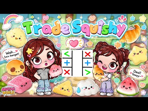 FEE DAN HANA MAIN TREAD SQUISHY | GAME PAZU AVATAR WORLD 