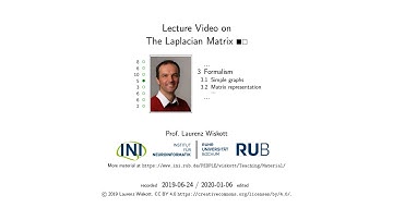 LM 3-3.2 - Laplacian Matrix (5 min)