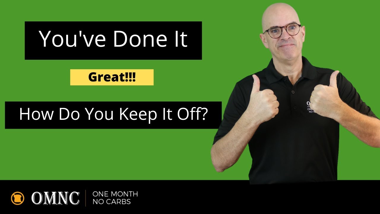 What To Do When You Reach Your Healthy Weight Goal YouTube