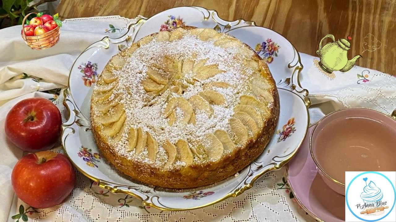 TORTA soffice DI MELE ricetta facile e veloce senza burro - YouTube