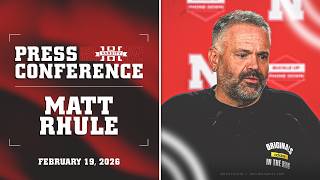 Matt Rhule Previews 2026 Spring Football Practice | Nebraska Football Press Conference