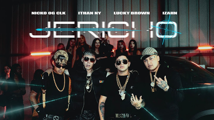 JERICHO - NICKOOG CLK FT ITHAN NY, LUCKY BROWN & IZAHN [VIDEO OFICIAL]