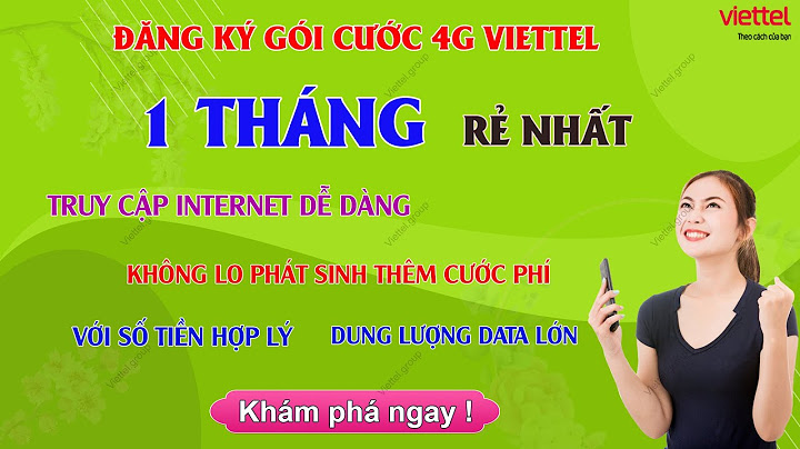 Hướng 1 dẫn gói cuóc 4g viettel