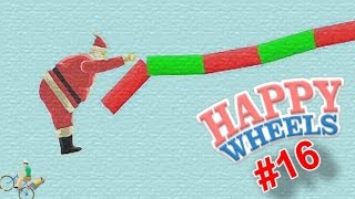 SANTA ROPE SWING! | Happy Wheels - Part 16 screenshot 5