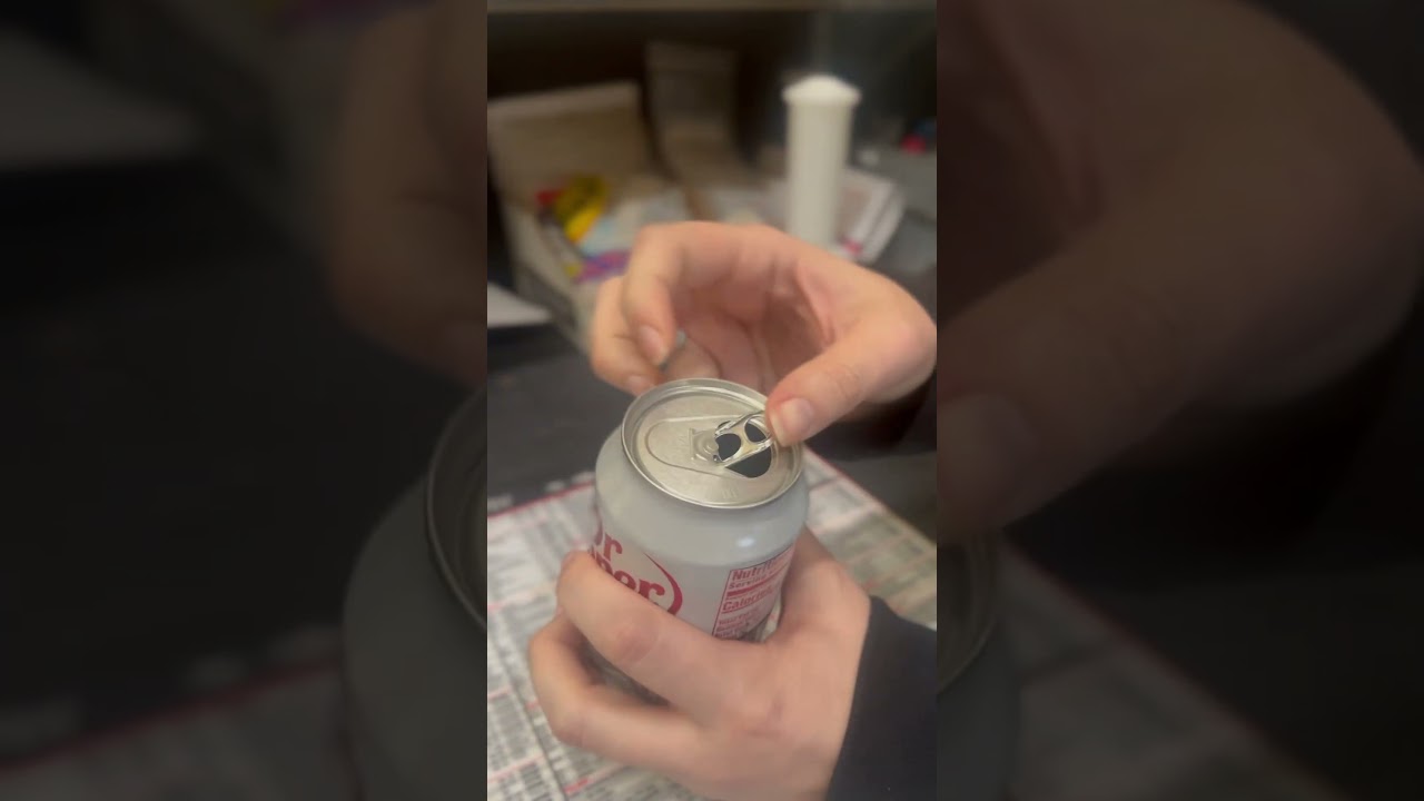 Empty. Caffeine Free Diet Dr. Pepper 