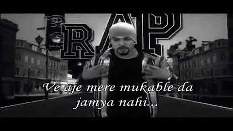 BOHEMIA - Lyrics of Only Rap with official Video in 'Sh Sh Sharabi' By 