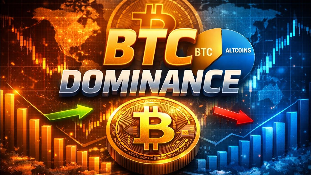 BTC Dominance Explained 🔥 How Bitcoin Controls Altcoin Season (Must ...