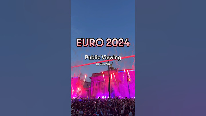 Watch the matches of the UEFA EURO 2024 live at these places #euro2024 #football