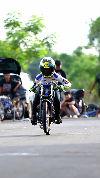 Mantap nih RX king nya sudah siap ikut ramaikan Drag Bike BASTO FAMS