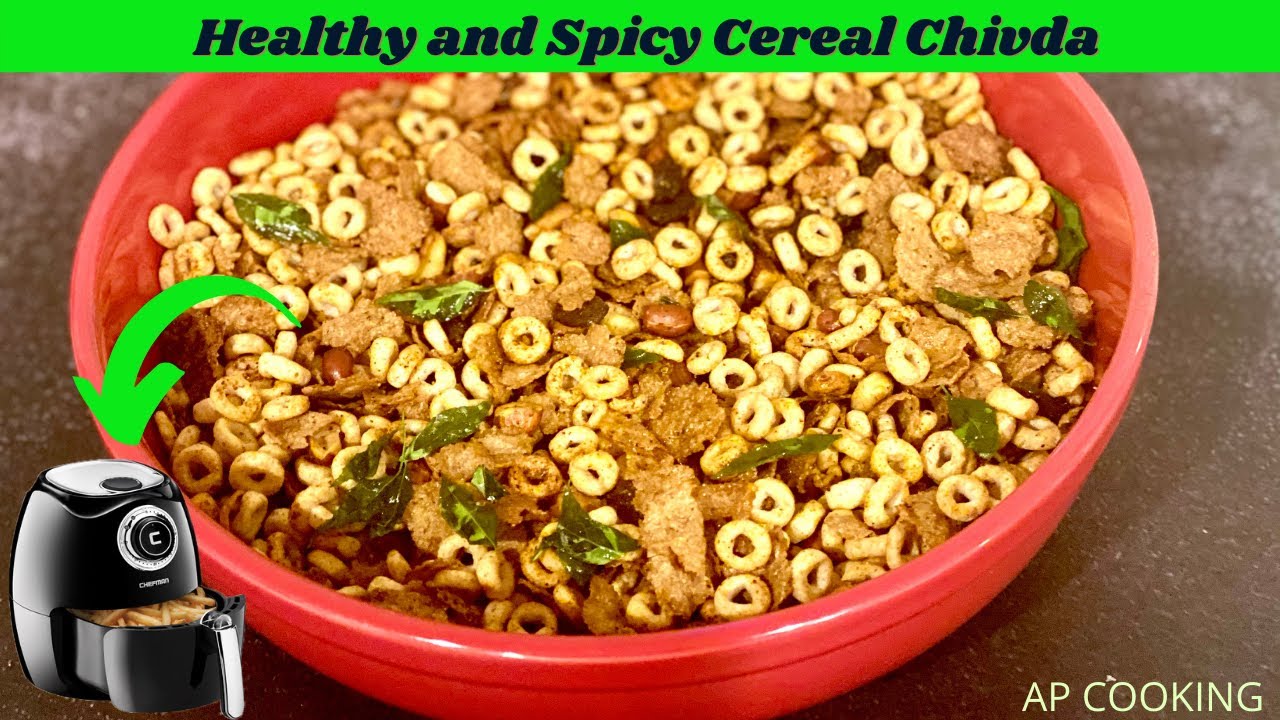 Healthy and Spicy Cereal Chivda Cereal Mixture Chivda (Healthy