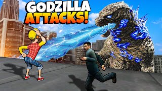 Godzilla DESTROYS Town in Garry's Mod?