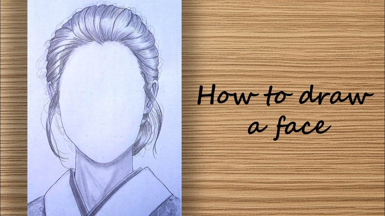 How to draw face for beginners | Simple steps for drawing faces