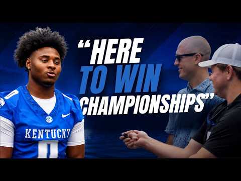 Kentucky LB Bo Barnes Has BIG Expectations for the Wildcats