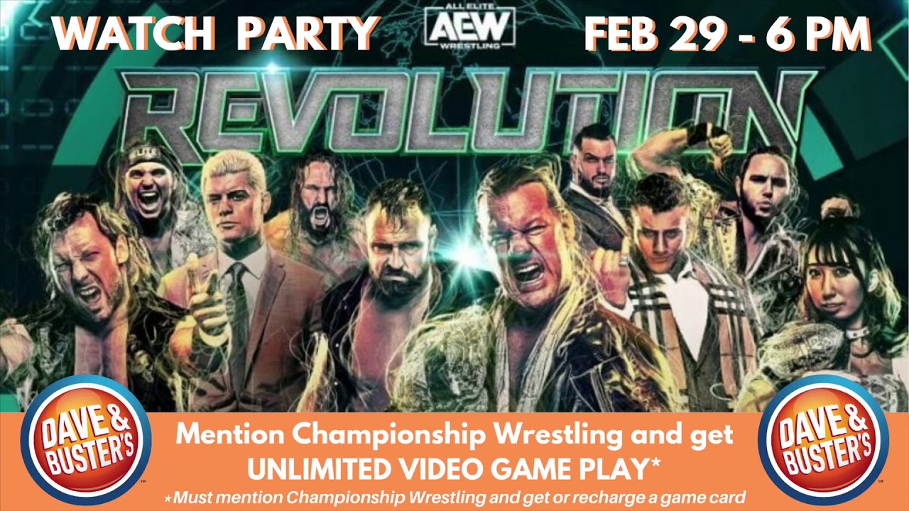 WATCH AEW Revolution FREE YouTube