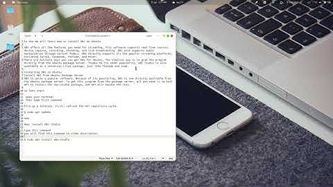 How to Install OBS on Ubuntu distribution