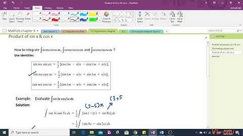 8 3 Trigonometric integrals (part 3)