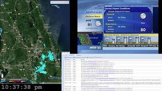 LIVE Central FL Weather Daytona Beach Weather Radio With Live Radar And Weather Scan