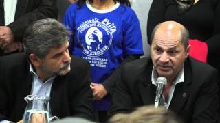 Todos a Vélez: Mario Secco en la conferencia de prensa de la corriente de la Militancia