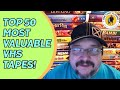 Top 50 Most Valuable VHS Tapes According To Ebay 